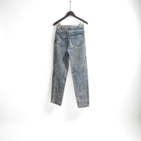 Vintage Giordano “BLUES” Acid Wash Jeans - Picture 3 of 9